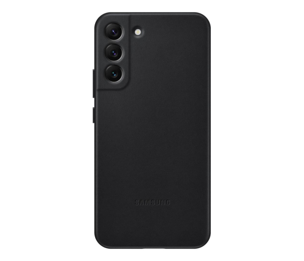 SAMSUNG Etui Leather Cover do Samsung S22+ Black - 718300 - zdjęcie